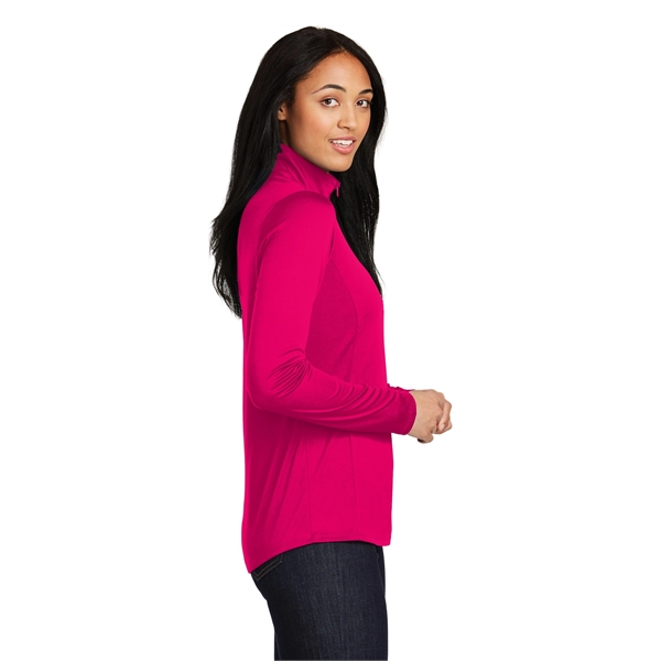 Sport-Tek Women's PosiCharge Competitor 1/4-Zip Pullover. - Sport-Tek Women's PosiCharge Competitor 1/4-Zip Pullover. - Image 23 of 50