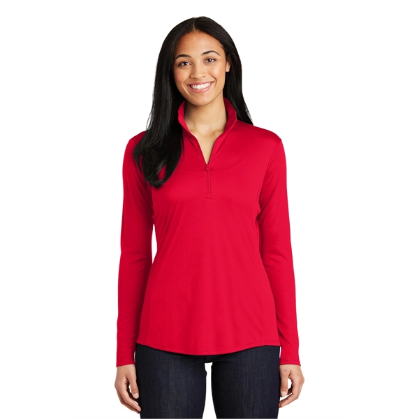 Sport-Tek Women's PosiCharge Competitor 1/4-Zip Pullover. - Sport-Tek Women's PosiCharge Competitor 1/4-Zip Pullover. - Image 31 of 50