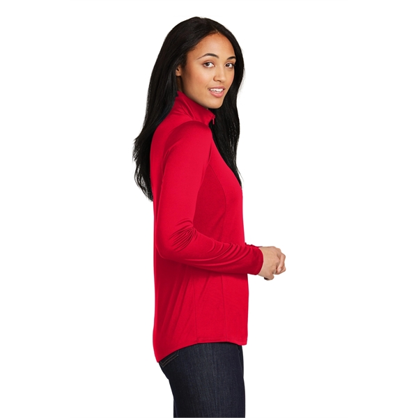 Sport-Tek Women's PosiCharge Competitor 1/4-Zip Pullover. - Sport-Tek Women's PosiCharge Competitor 1/4-Zip Pullover. - Image 33 of 50