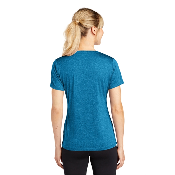 Sport-Tek Women's Heather Contender Scoop Neck Tee. - Sport-Tek Women's Heather Contender Scoop Neck Tee. - Image 18 of 40