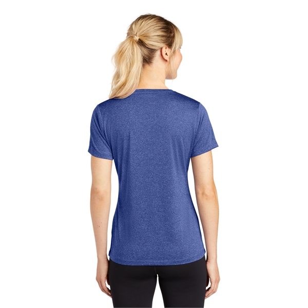 Sport-Tek Women's Heather Contender Scoop Neck Tee. - Sport-Tek Women's Heather Contender Scoop Neck Tee. - Image 22 of 40
