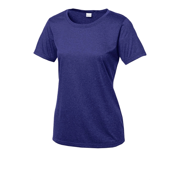 Sport-Tek Women's Heather Contender Scoop Neck Tee. - Sport-Tek Women's Heather Contender Scoop Neck Tee. - Image 2 of 40