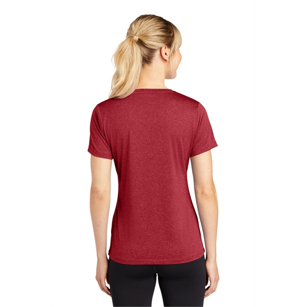 Sport-Tek Women's Heather Contender Scoop Neck Tee. - Sport-Tek Women's Heather Contender Scoop Neck Tee. - Image 25 of 40