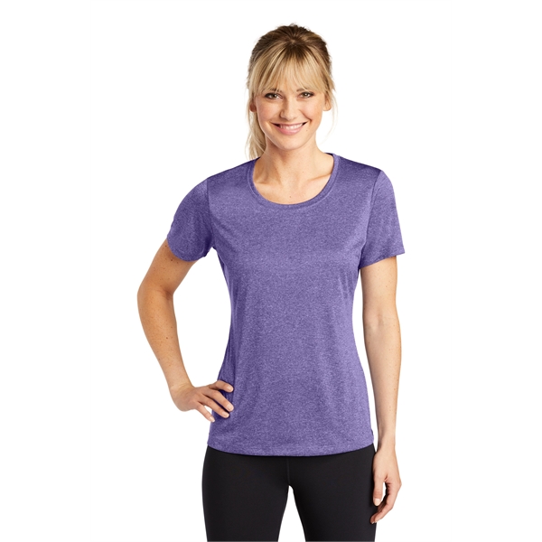Sport-Tek Women's Heather Contender Scoop Neck Tee. - Sport-Tek Women's Heather Contender Scoop Neck Tee. - Image 27 of 40