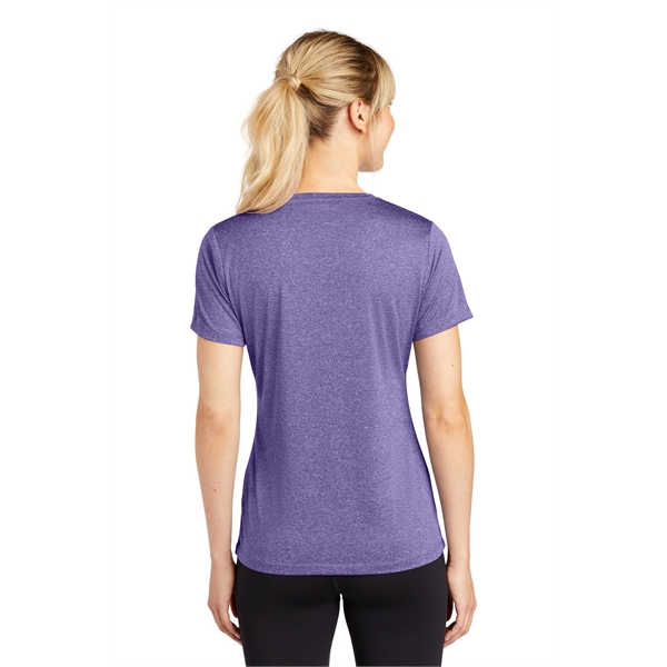Sport-Tek Women's Heather Contender Scoop Neck Tee. - Sport-Tek Women's Heather Contender Scoop Neck Tee. - Image 28 of 40