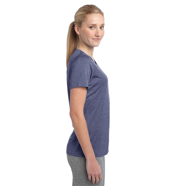 Sport-Tek Women's Heather Contender Scoop Neck Tee. - Sport-Tek Women's Heather Contender Scoop Neck Tee. - Image 8 of 40