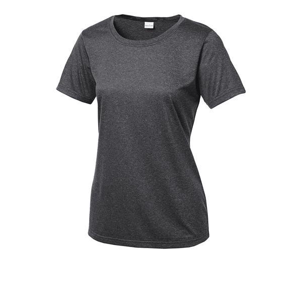 Sport-Tek Women's Heather Contender Scoop Neck Tee. - Sport-Tek Women's Heather Contender Scoop Neck Tee. - Image 14 of 40