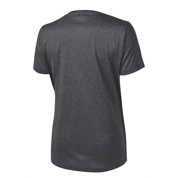 Sport-Tek Women's Heather Contender Scoop Neck Tee. - Sport-Tek Women's Heather Contender Scoop Neck Tee. - Image 15 of 40