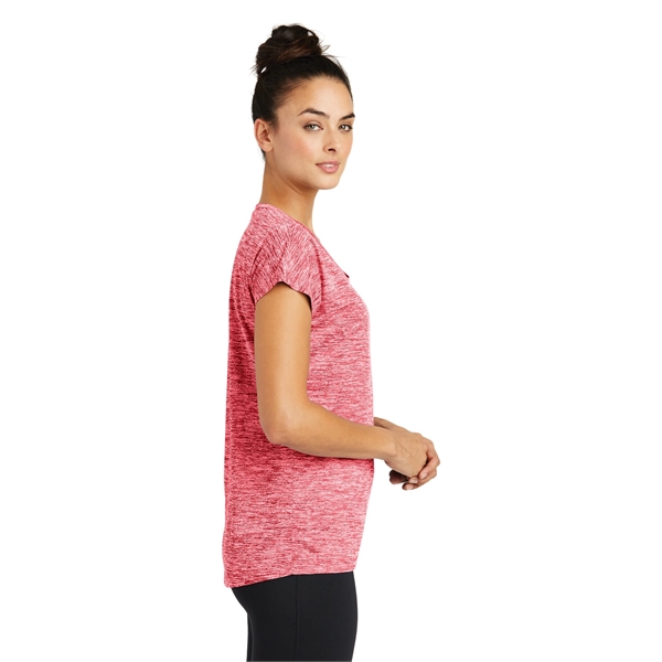 Sport-Tek Women's PosiCharge Electric Heather Sporty Tee. - Sport-Tek Women's PosiCharge Electric Heather Sporty Tee. - Image 9 of 52