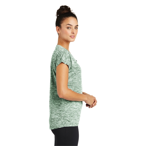 Sport-Tek Women's PosiCharge Electric Heather Sporty Tee. - Sport-Tek Women's PosiCharge Electric Heather Sporty Tee. - Image 13 of 52