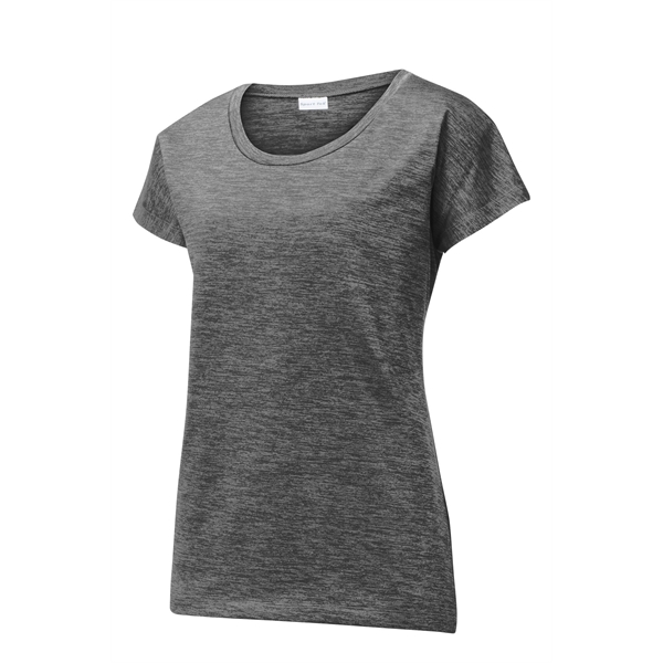 Sport-Tek Women's PosiCharge Electric Heather Sporty Tee. - Sport-Tek Women's PosiCharge Electric Heather Sporty Tee. - Image 20 of 52