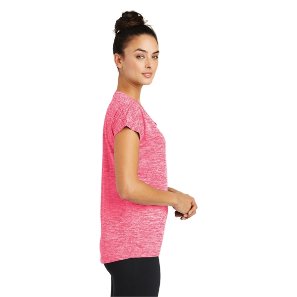 Sport-Tek Women's PosiCharge Electric Heather Sporty Tee. - Sport-Tek Women's PosiCharge Electric Heather Sporty Tee. - Image 32 of 52