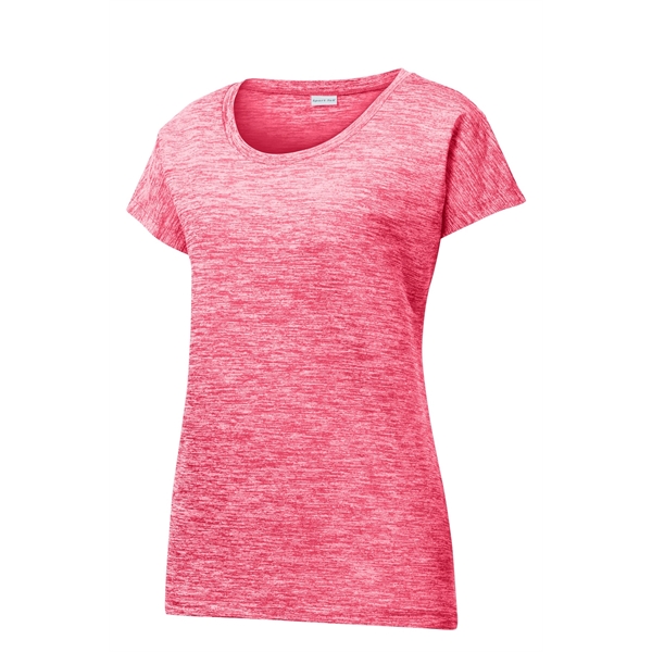 Sport-Tek Women's PosiCharge Electric Heather Sporty Tee. - Sport-Tek Women's PosiCharge Electric Heather Sporty Tee. - Image 33 of 52