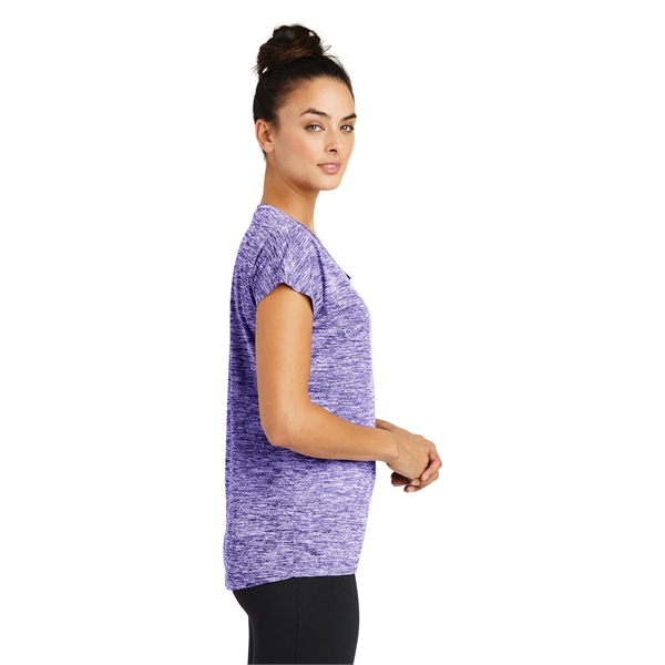 Sport-Tek Women's PosiCharge Electric Heather Sporty Tee. - Sport-Tek Women's PosiCharge Electric Heather Sporty Tee. - Image 37 of 52