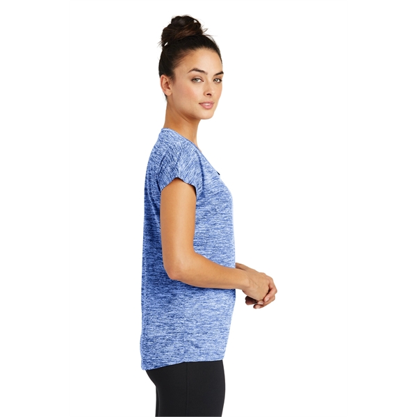 Sport-Tek Women's PosiCharge Electric Heather Sporty Tee. - Sport-Tek Women's PosiCharge Electric Heather Sporty Tee. - Image 46 of 52