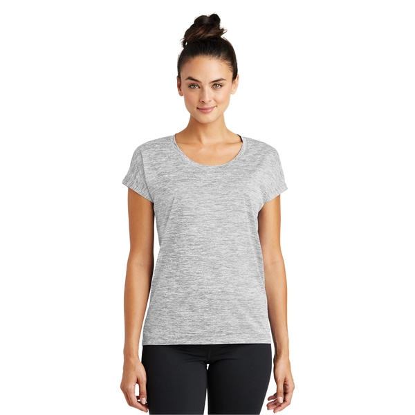 Sport-Tek Women's PosiCharge Electric Heather Sporty Tee. - Sport-Tek Women's PosiCharge Electric Heather Sporty Tee. - Image 0 of 52