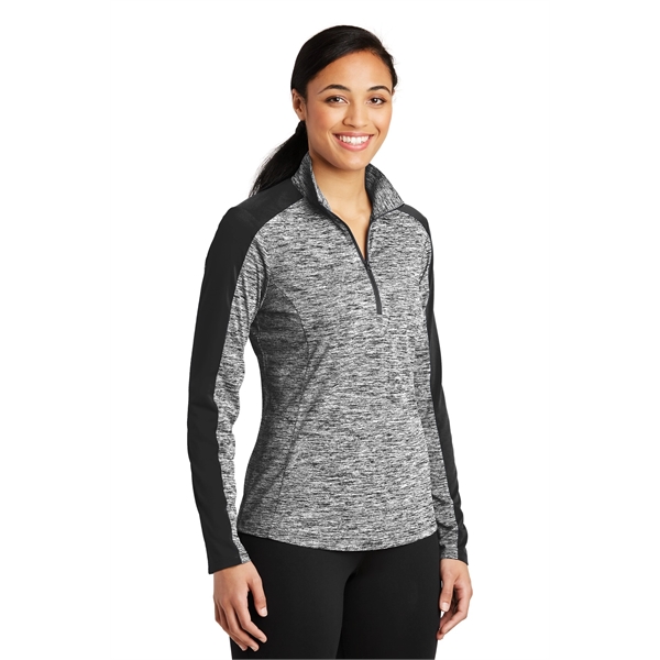 Sport-Tek Women's PosiCharge Electric Heather Colorblock ... - Sport-Tek Women's PosiCharge Electric Heather Colorblock ... - Image 19 of 25