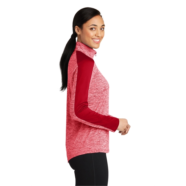 Sport-Tek Women's PosiCharge Electric Heather Colorblock ... - Sport-Tek Women's PosiCharge Electric Heather Colorblock ... - Image 4 of 25