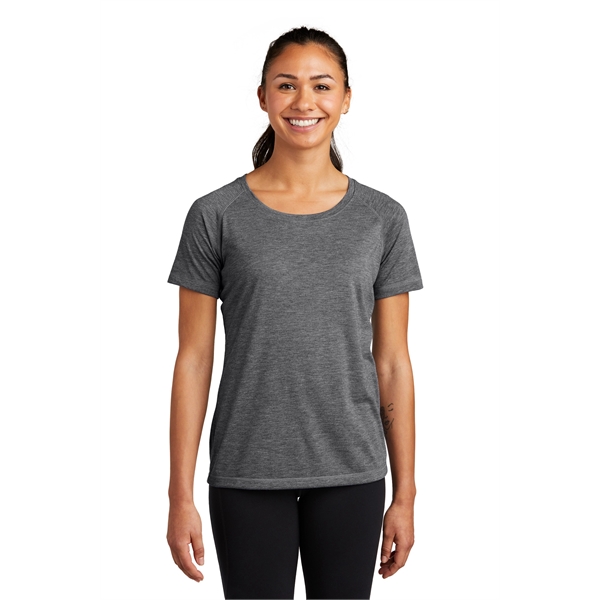 Sport-Tek Women's PosiCharge Tri-Blend Wicking Scoop Neck... - Sport-Tek Women's PosiCharge Tri-Blend Wicking Scoop Neck... - Image 22 of 30