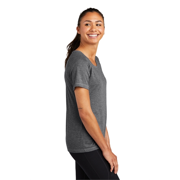 Sport-Tek Women's PosiCharge Tri-Blend Wicking Scoop Neck... - Sport-Tek Women's PosiCharge Tri-Blend Wicking Scoop Neck... - Image 24 of 30