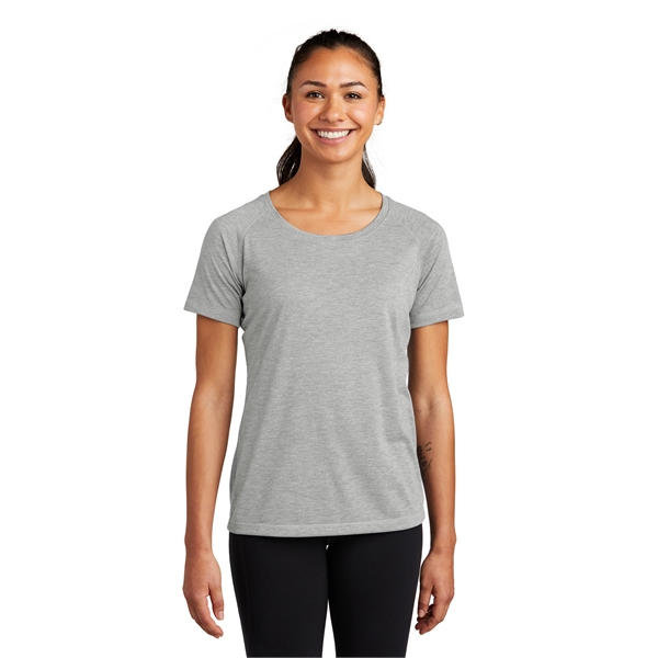 Sport-Tek Women's PosiCharge Tri-Blend Wicking Scoop Neck... - Sport-Tek Women's PosiCharge Tri-Blend Wicking Scoop Neck... - Image 26 of 30