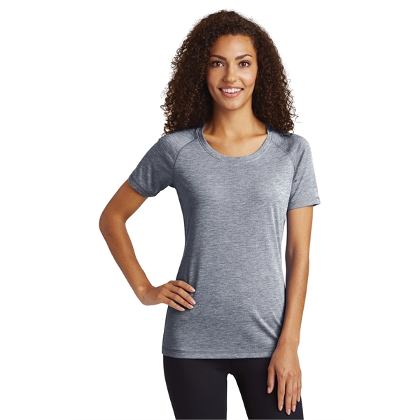 Sport-Tek Women's PosiCharge Tri-Blend Wicking Scoop Neck... - Sport-Tek Women's PosiCharge Tri-Blend Wicking Scoop Neck... - Image 1 of 30