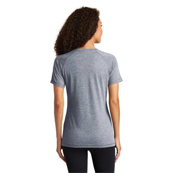 Sport-Tek Women's PosiCharge Tri-Blend Wicking Scoop Neck... - Sport-Tek Women's PosiCharge Tri-Blend Wicking Scoop Neck... - Image 4 of 30