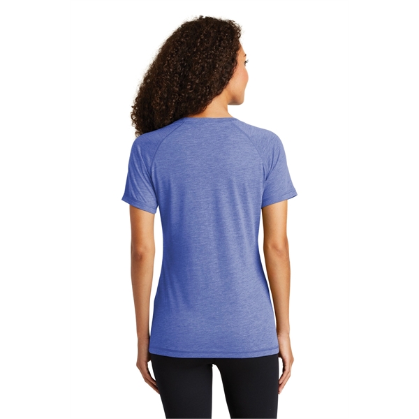 Sport-Tek Women's PosiCharge Tri-Blend Wicking Scoop Neck... - Sport-Tek Women's PosiCharge Tri-Blend Wicking Scoop Neck... - Image 6 of 30