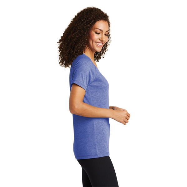 Sport-Tek Women's PosiCharge Tri-Blend Wicking Scoop Neck... - Sport-Tek Women's PosiCharge Tri-Blend Wicking Scoop Neck... - Image 7 of 30