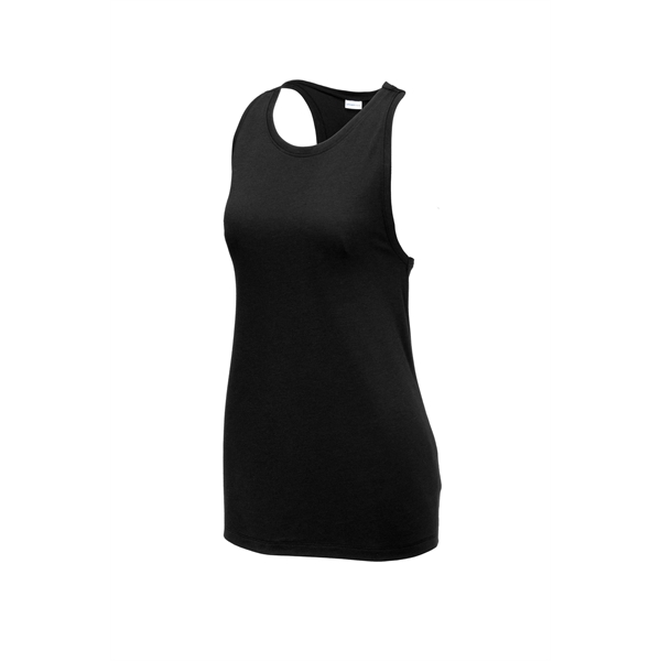 Sport-Tek Women's PosiCharge Tri-Blend Wicking Tank. - Sport-Tek Women's PosiCharge Tri-Blend Wicking Tank. - Image 3 of 29