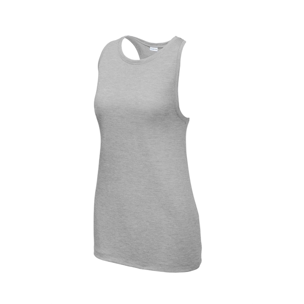 Sport-Tek Women's PosiCharge Tri-Blend Wicking Tank. - Sport-Tek Women's PosiCharge Tri-Blend Wicking Tank. - Image 13 of 29