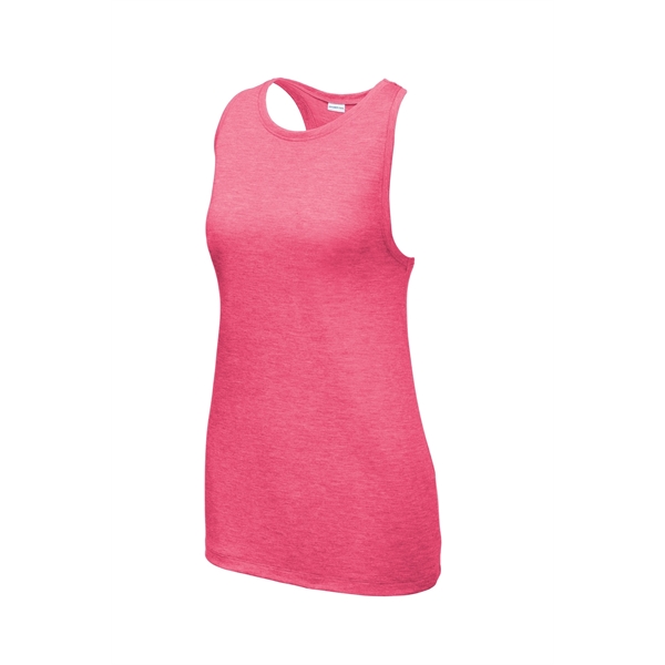Sport-Tek Women's PosiCharge Tri-Blend Wicking Tank. - Sport-Tek Women's PosiCharge Tri-Blend Wicking Tank. - Image 18 of 29