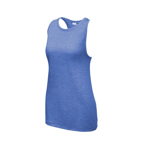 Sport-Tek Women's PosiCharge Tri-Blend Wicking Tank. - Sport-Tek Women's PosiCharge Tri-Blend Wicking Tank. - Image 28 of 29