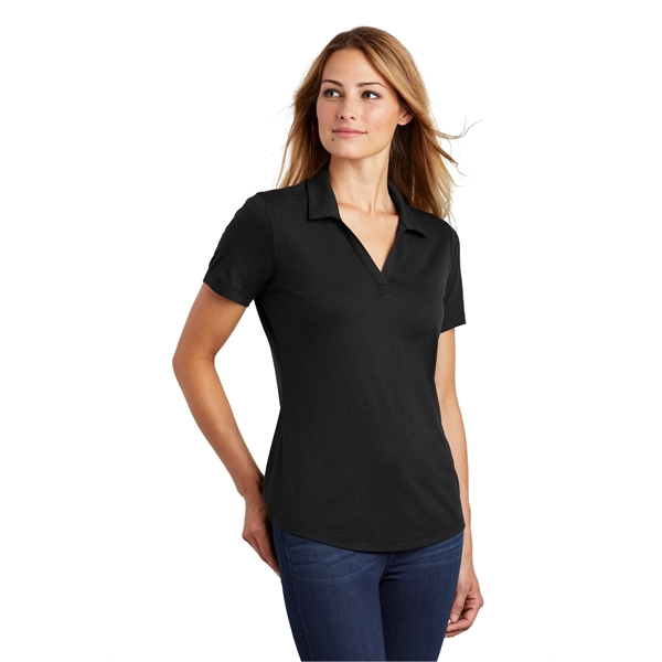 Sport-Tek Women's PosiCharge Tri-Blend Wicking Polo. - Sport-Tek Women's PosiCharge Tri-Blend Wicking Polo. - Image 3 of 45