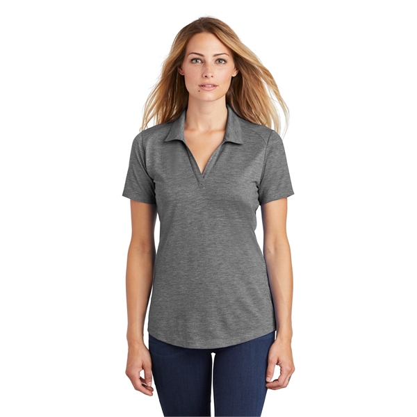 Sport-Tek Women's PosiCharge Tri-Blend Wicking Polo. - Sport-Tek Women's PosiCharge Tri-Blend Wicking Polo. - Image 33 of 45