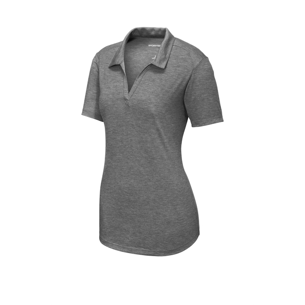 Sport-Tek Women's PosiCharge Tri-Blend Wicking Polo. - Sport-Tek Women's PosiCharge Tri-Blend Wicking Polo. - Image 5 of 45