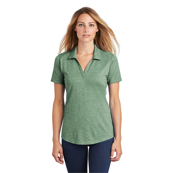 Sport-Tek Women's PosiCharge Tri-Blend Wicking Polo. - Sport-Tek Women's PosiCharge Tri-Blend Wicking Polo. - Image 36 of 45