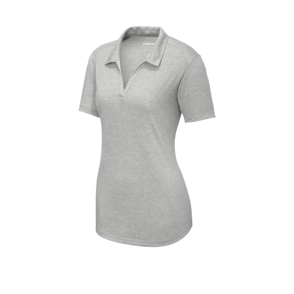 Sport-Tek Women's PosiCharge Tri-Blend Wicking Polo. - Sport-Tek Women's PosiCharge Tri-Blend Wicking Polo. - Image 14 of 45