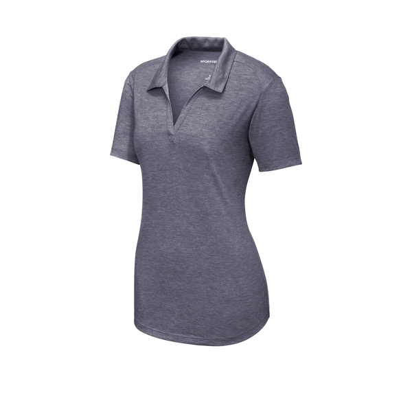 Sport-Tek Women's PosiCharge Tri-Blend Wicking Polo. - Sport-Tek Women's PosiCharge Tri-Blend Wicking Polo. - Image 22 of 45