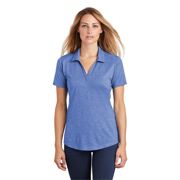 Sport-Tek Women's PosiCharge Tri-Blend Wicking Polo. - Sport-Tek Women's PosiCharge Tri-Blend Wicking Polo. - Image 40 of 45