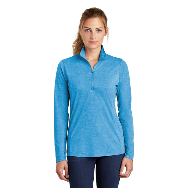 Sport-Tek Women's PosiCharge Tri-Blend Wicking 1/4-Zip Pu... - Sport-Tek Women's PosiCharge Tri-Blend Wicking 1/4-Zip Pu... - Image 28 of 30