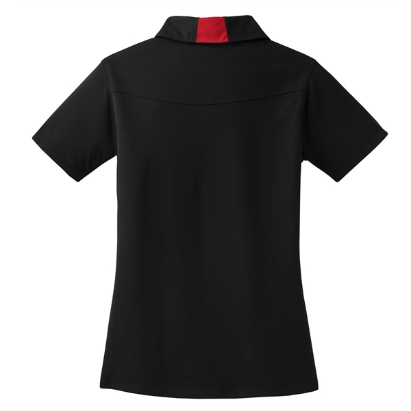 Sport-Tek Women's Side Blocked Micropique Sport-Wick Polo. - Sport-Tek Women's Side Blocked Micropique Sport-Wick Polo. - Image 4 of 31