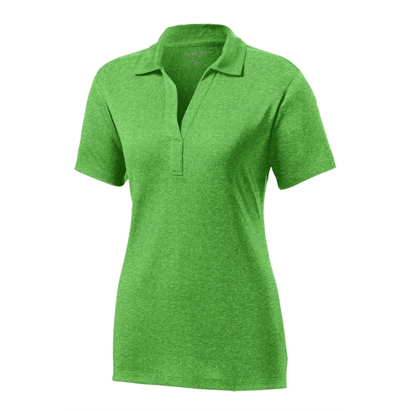 Sport-Tek Women's Heather Contender Polo. - Sport-Tek Women's Heather Contender Polo. - Image 57 of 59