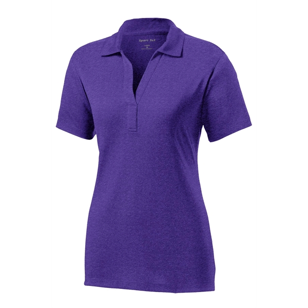 Sport-Tek Women's Heather Contender Polo. - Sport-Tek Women's Heather Contender Polo. - Image 48 of 59