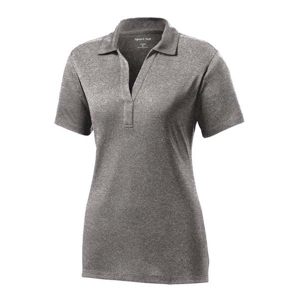 Sport-Tek Women's Heather Contender Polo. - Sport-Tek Women's Heather Contender Polo. - Image 58 of 59