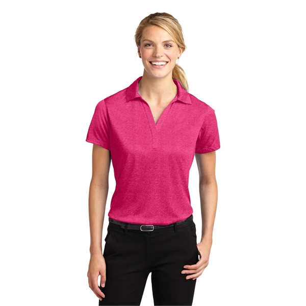 Sport-Tek Women's Heather Contender Polo. - Sport-Tek Women's Heather Contender Polo. - Image 46 of 59