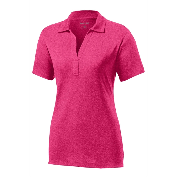 Sport-Tek Women's Heather Contender Polo. - Sport-Tek Women's Heather Contender Polo. - Image 59 of 59
