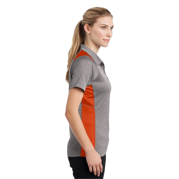 Sport-Tek Women's Heather Colorblock Contender Polo. - Sport-Tek Women's Heather Colorblock Contender Polo. - Image 41 of 60