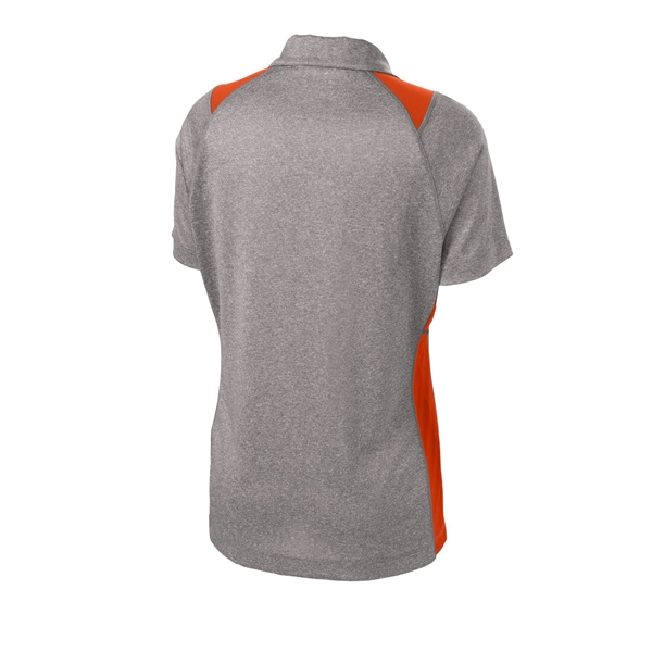 Sport-Tek Women's Heather Colorblock Contender Polo. - Sport-Tek Women's Heather Colorblock Contender Polo. - Image 43 of 60