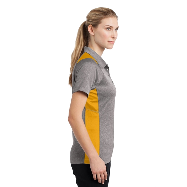 Sport-Tek Women's Heather Colorblock Contender Polo. - Sport-Tek Women's Heather Colorblock Contender Polo. - Image 13 of 60